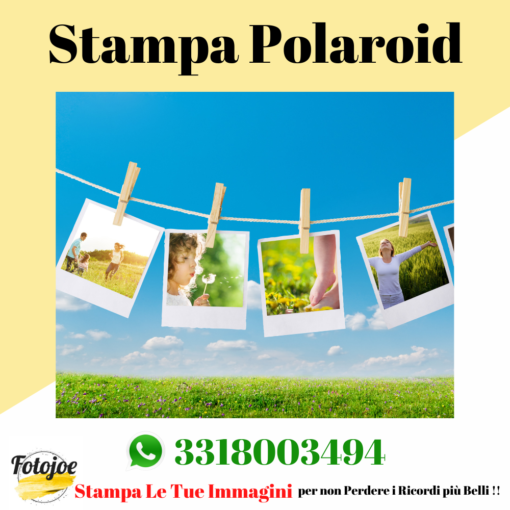 stampa polaroid