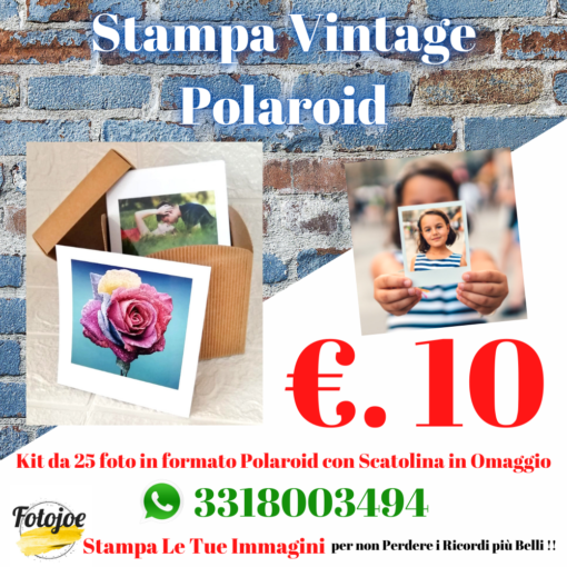 Stampa Polaroid kit